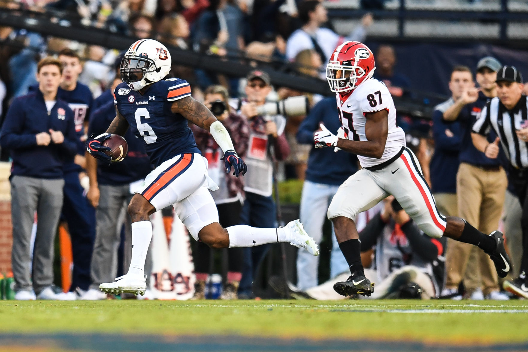 Georgia vs Auburn Football